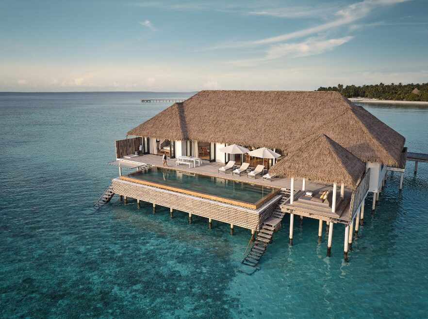 Water Villa Exterior, COMO Maalifushi, The Maldives