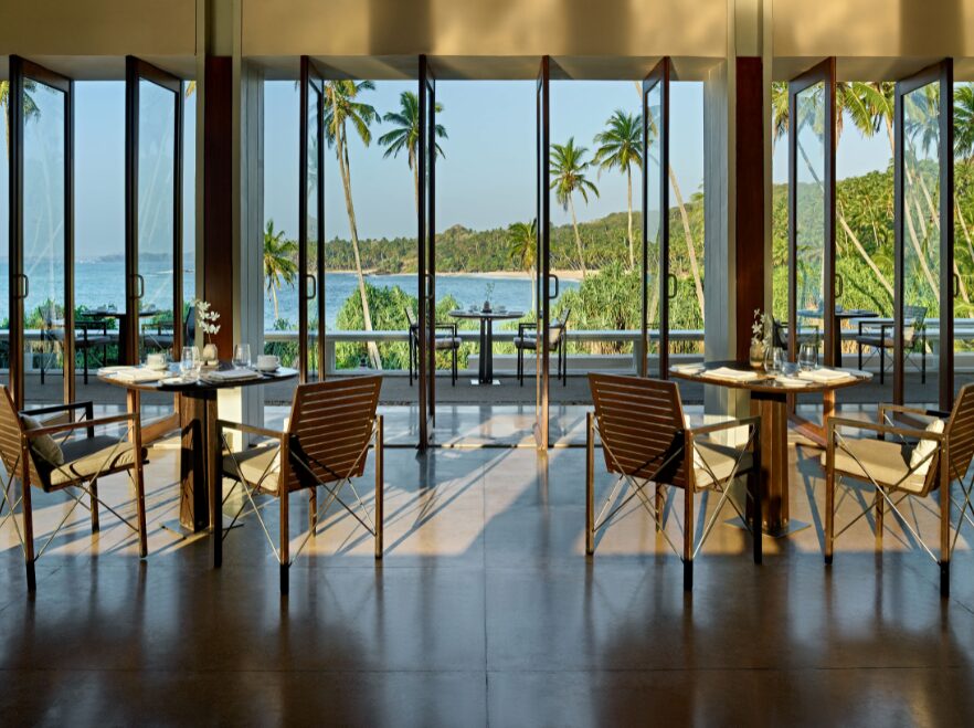Restaurant, Amanwella, Tangalle, Sri Lanka