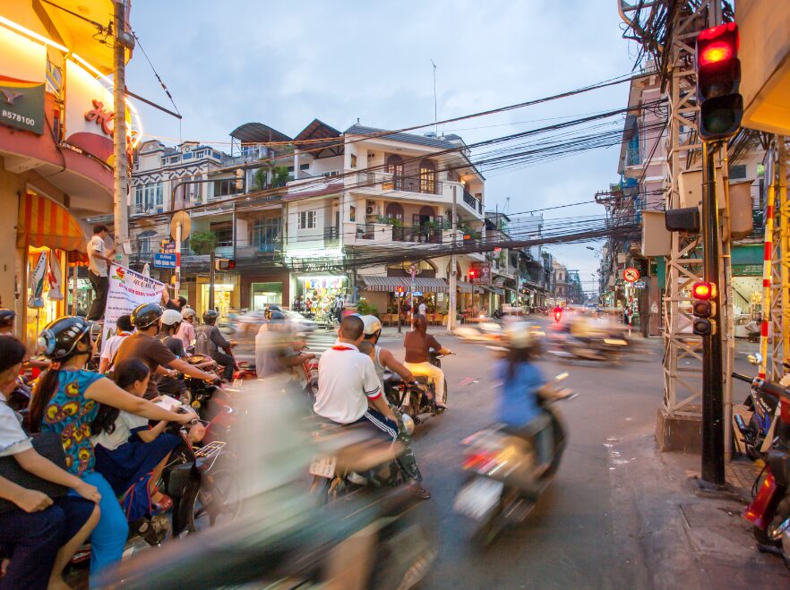 Hanoi mopeds