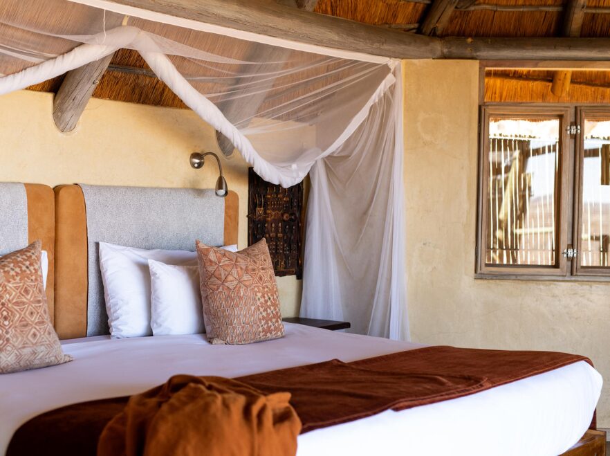 A suite at Ongava Lodge