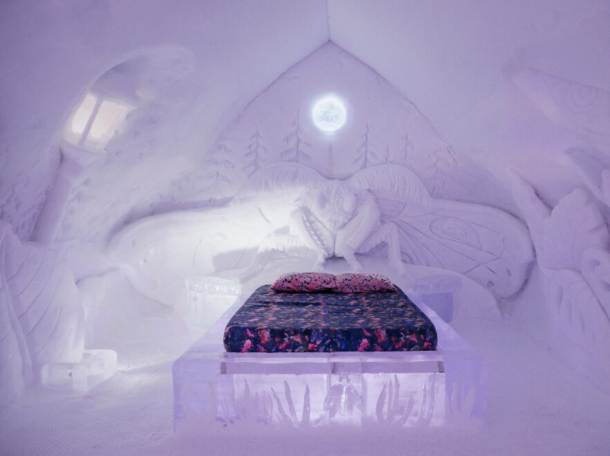 Theme Suite, Hotel de Glace, Quebec, Canada