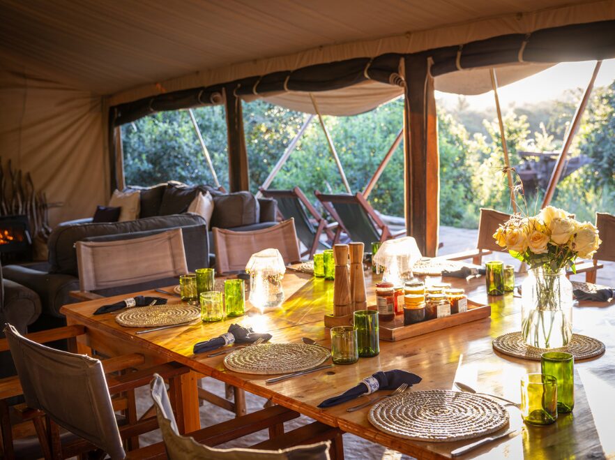Breakfast at Moon's Camp