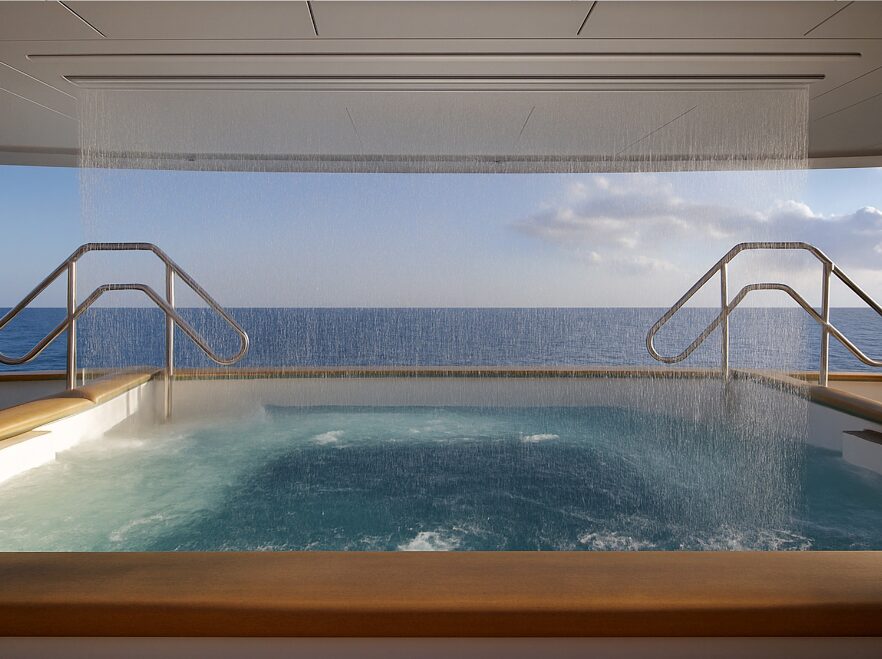 The pool on Aqua Lares