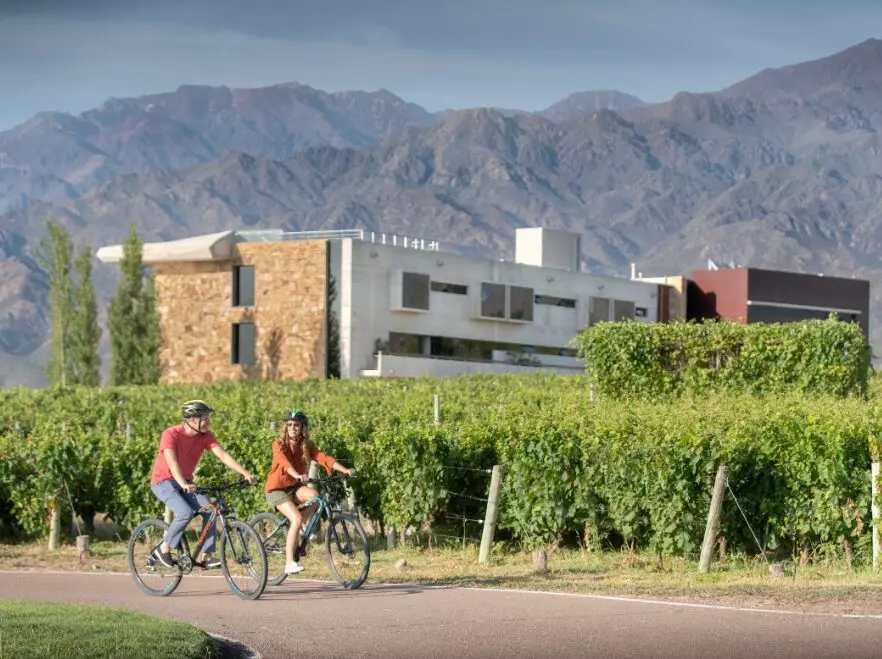 Explore the property on bike