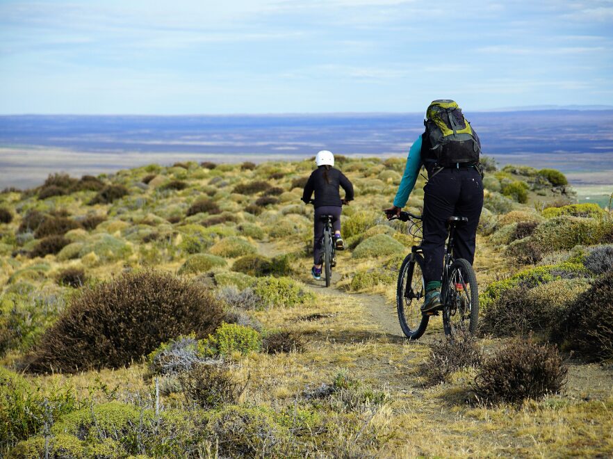 Biking, Estancia Cerro Guido, Torres Del Paine, Chile