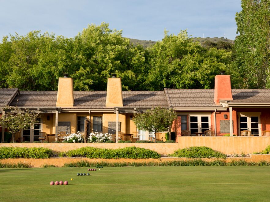 Croquet, Bernardus Lodge & Spa, Carmel Valley, California, USA