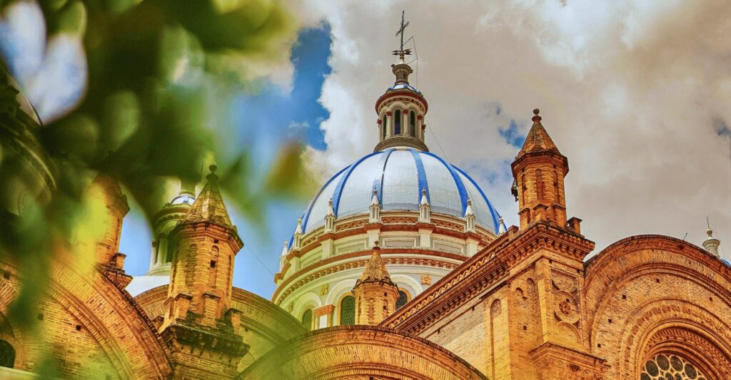 Historic Cuenca, Ecuador, with its colonial architecture and Andean surroundings