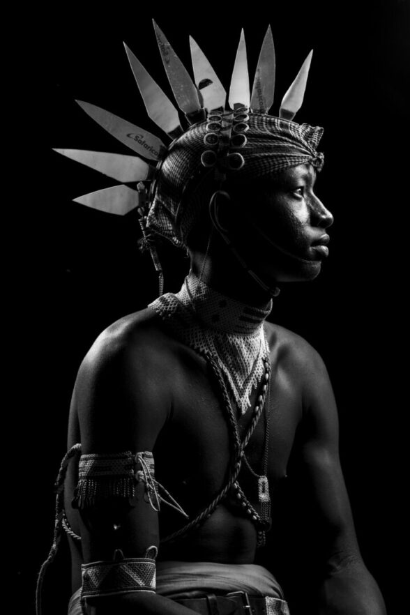 A Samburu Portrait, Kalepo Camp, Matthews Mountain Range, Kenya