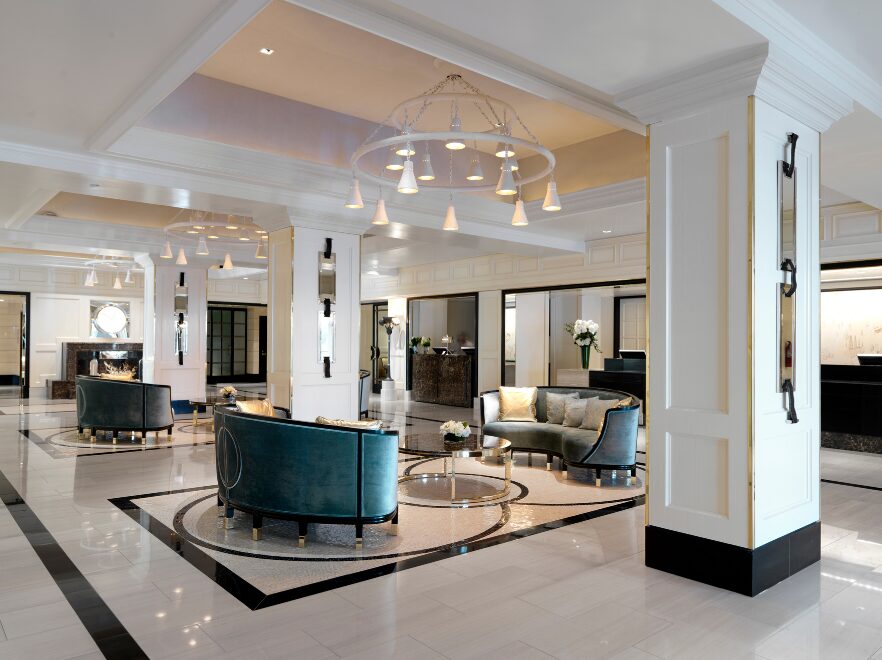 Lobby, The London West Hollywood, Los Angeles, USA