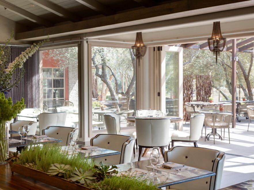 Lucia Restaurant, Bernardus Lodge & Spa, Carmel Valley, California, USA