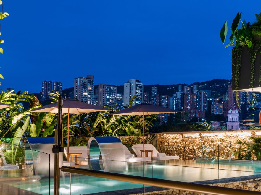 Pool, El Cielo Hotel, Medellin, Colombia
