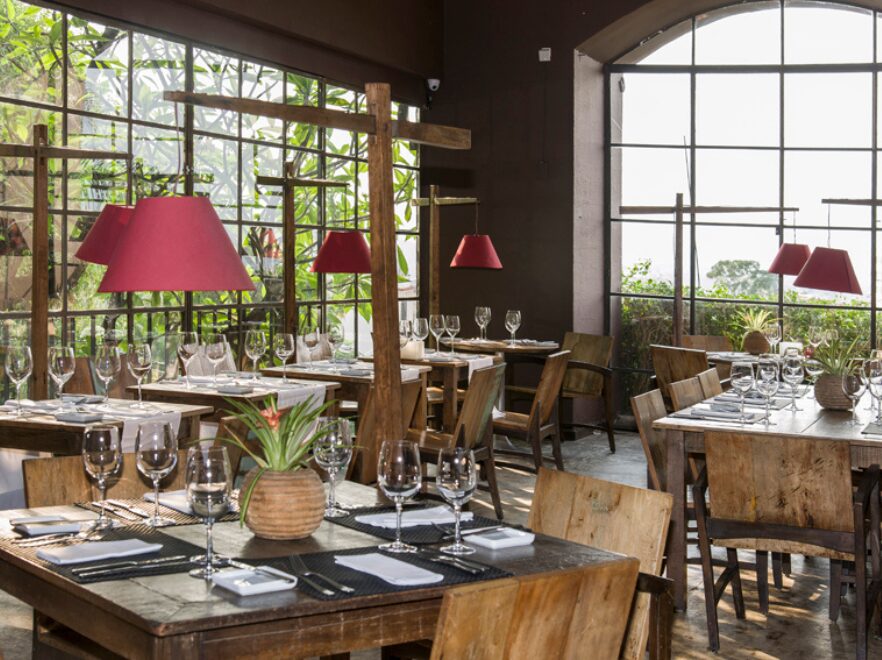 Restaurant, Santa Teresa Hotel, Rio de Janeiro, Brazil