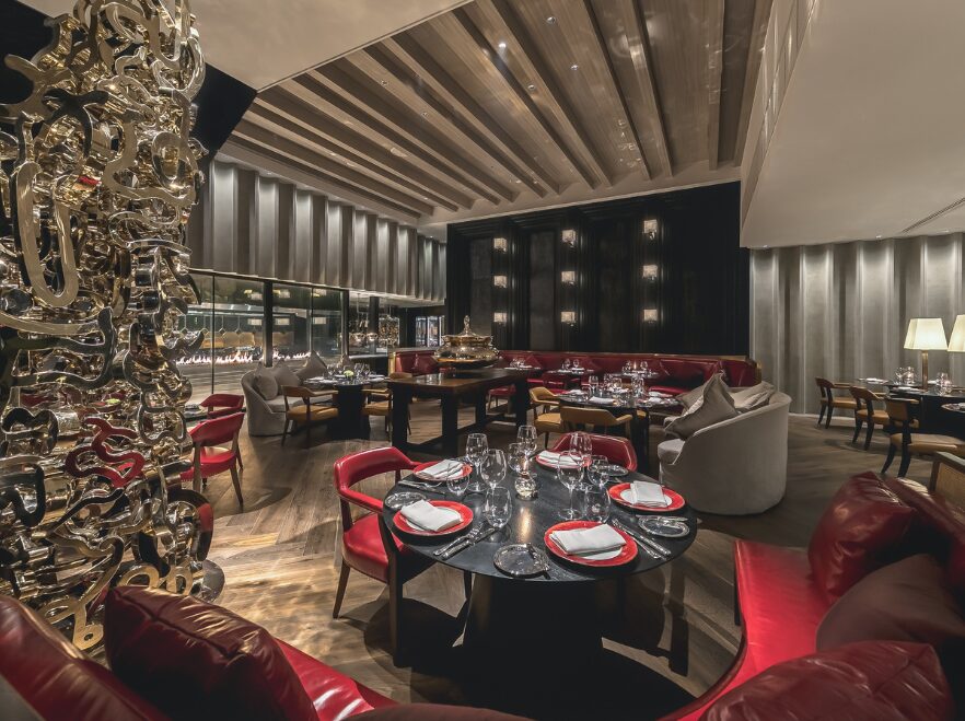 Restaurant, Rosewood, Phnom Penh, Cambodia