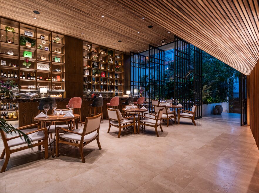 Restaurant Bistro, El Cielo Hotel, Medellin, Colombia