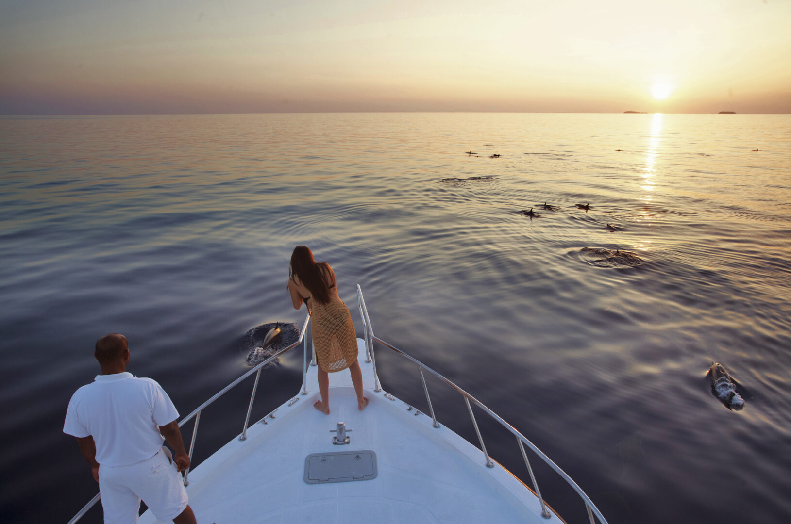 Dolphin Cruise, Soneva Fushi, The Maldives