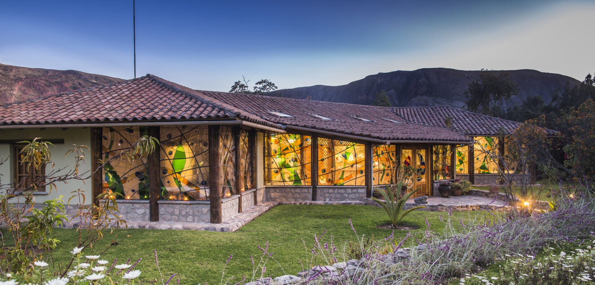 The spa, Sol y Luna Sacred Valley, Peru