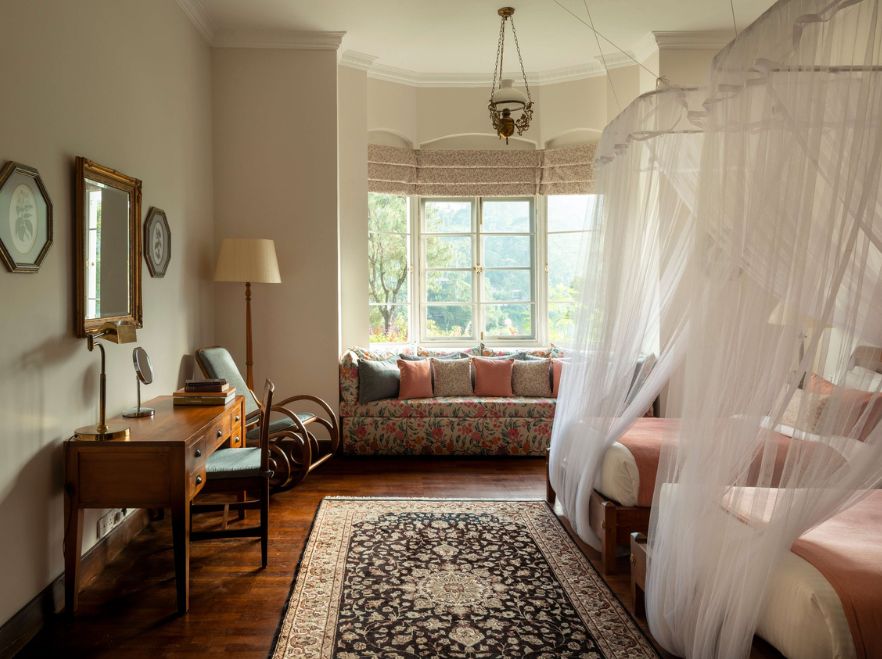 Tate Luxury Room, Castlereagh Bungalow, Ceylon Tea Trails, Hill Country, Sri Lanka