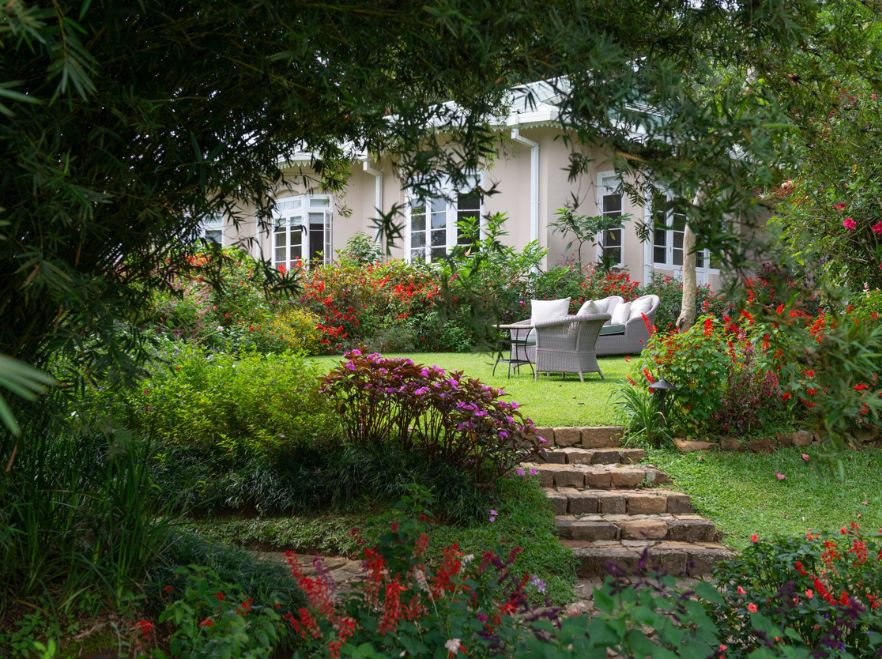 Garden, Castlereagh Bungalow, Ceylon Tea Trails, Hill Country, Sri Lanka
