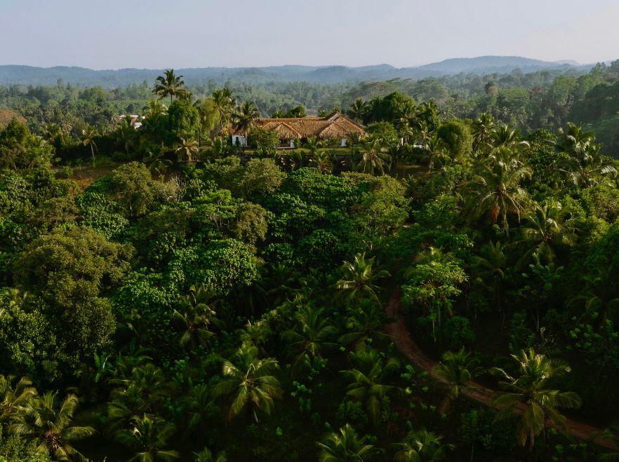 Aerial View, Tekanda Lodge, Koggala, Sri Lanka