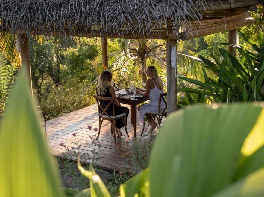 Outdoor Dining, Tekanda Lodge, Koggala, Sri Lanka