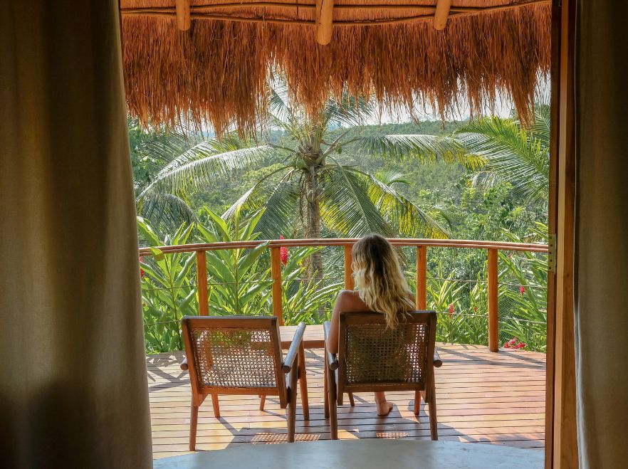 Balcony View, Tekanda Lodge, Koggala, Sri Lanka