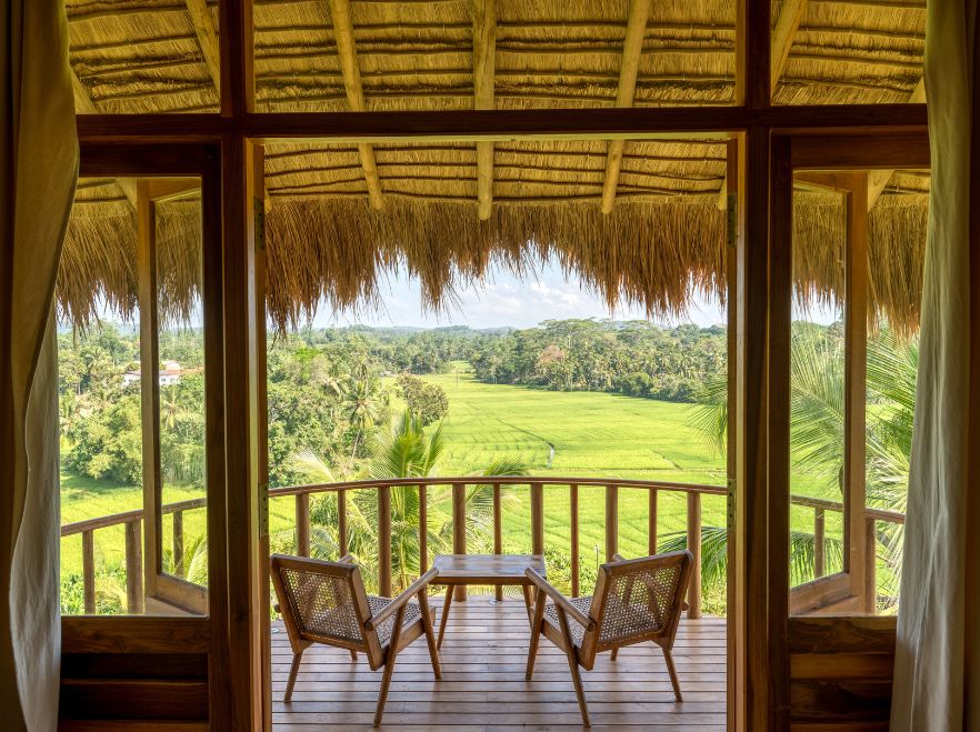 Balcony View, Tekanda Lodge, Koggala, Sri Lanka