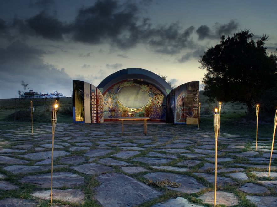 Chapel at Estancia Vik, Jose Ignacio, Uruguay
