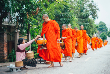 Alms Giving, Luang Prabang, Laos