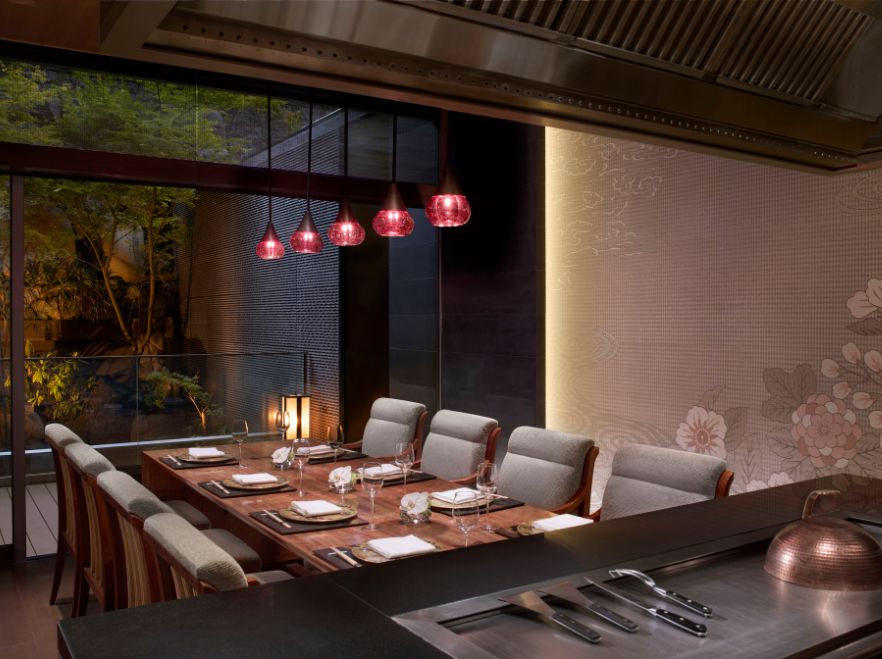 Teppan Mizuki Dining, The Ritz-Carlton, Kyoto, Japan
