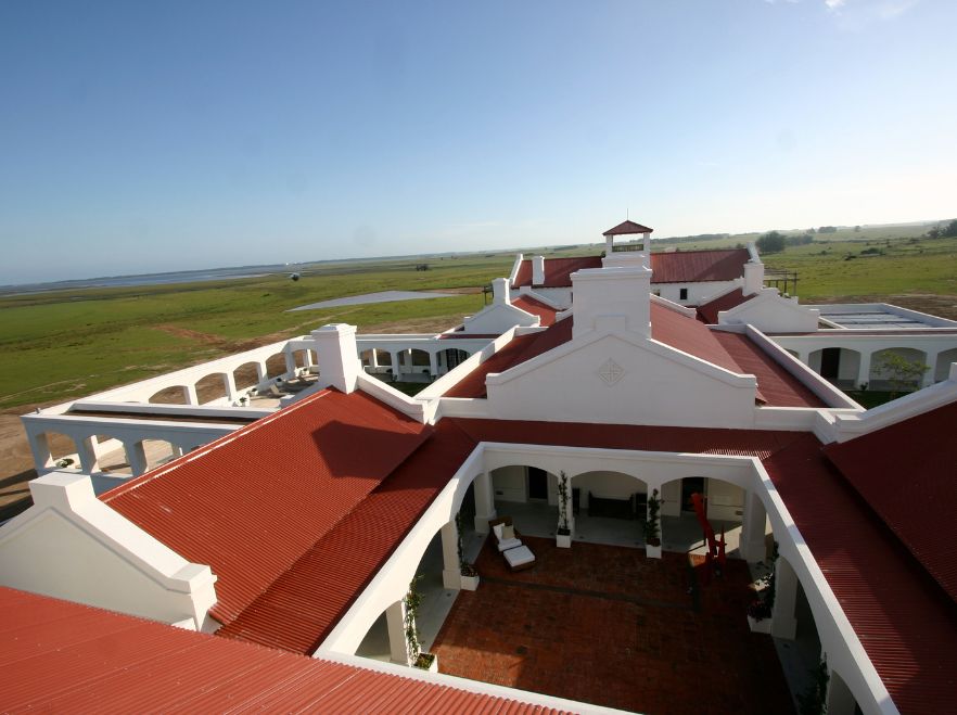 Roofscape at Estancia Vik, Jose Ignacio, Uruguay