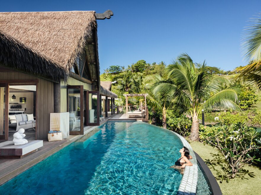 Five-Bedroom Marina Pool Residence Pool, Six Senses, Fiji