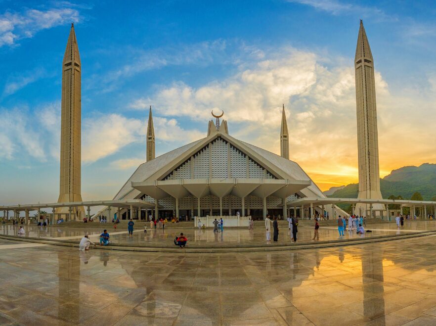 Faisal Mosque, Islamabad, Pakistan