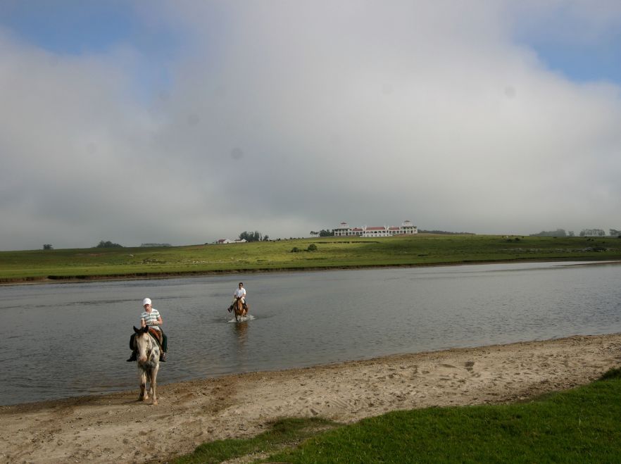 Riding at Estancia Vik, Jose Ignacio, Uruguay