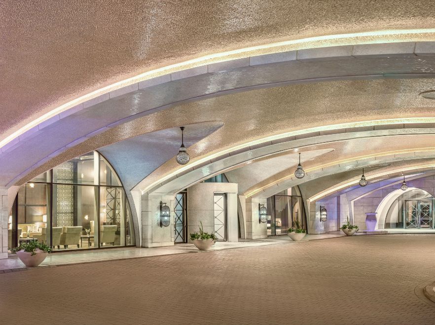 Port Cochere at The St. Regis Cairo, Egypt