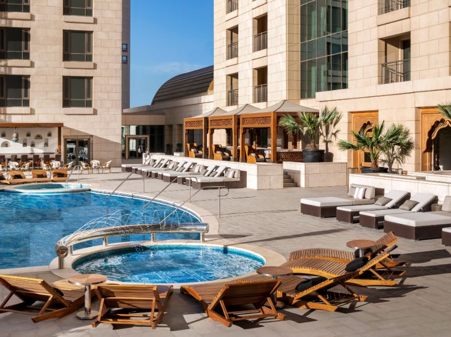 Outdoor Pool at The St. Regis Cairo, Egypt