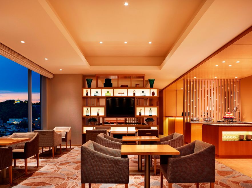 Club Lounge, Sheraton Grand Hiroshima, Hiroshima, Japan
