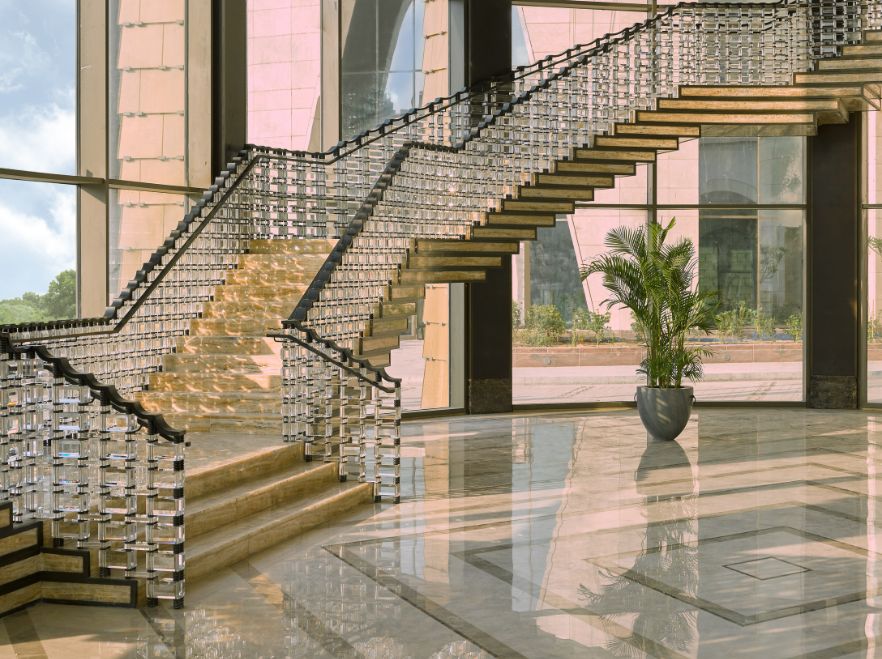 Staircase at The St. Regis Cairo, Egypt