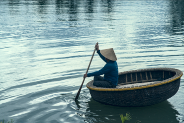 Coracle Boat, Hoi An, Vietnam