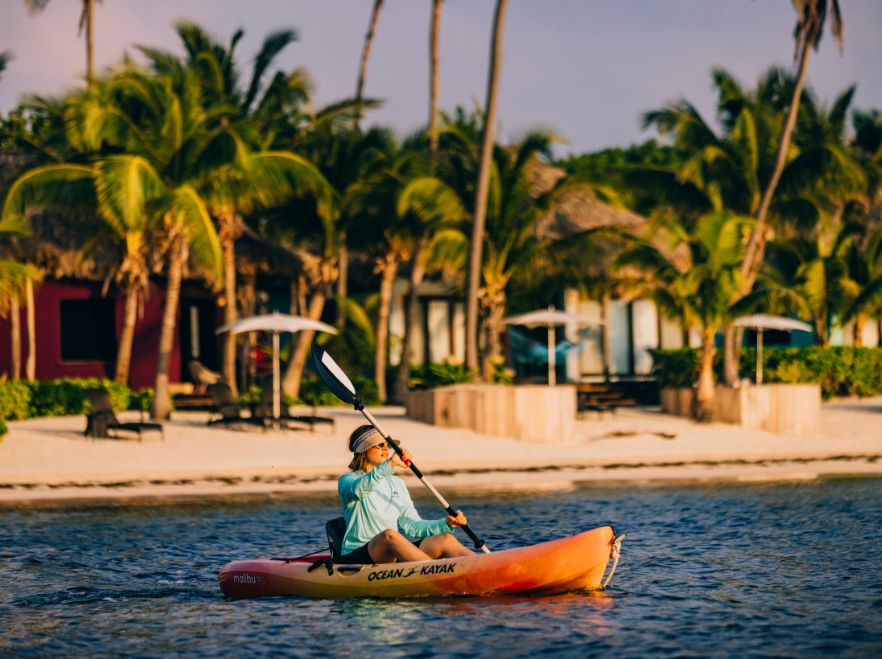 Kayaking, Matachica Resort & Spa, San Pedro, Belize