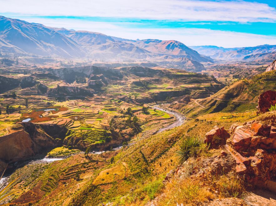 Landscape, The Colca Valley, Peru