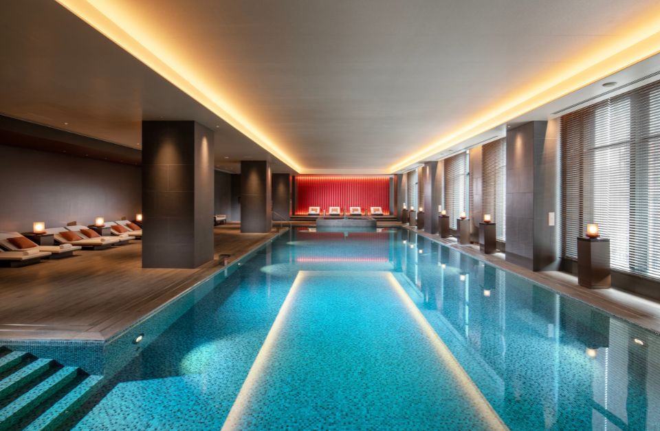 Pool, Hilton Hiroshima, Hiroshima, Japan