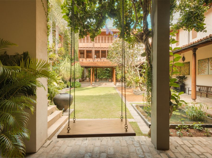 Courtyard, Ishq Colombo, Colombo, Sri Lanka