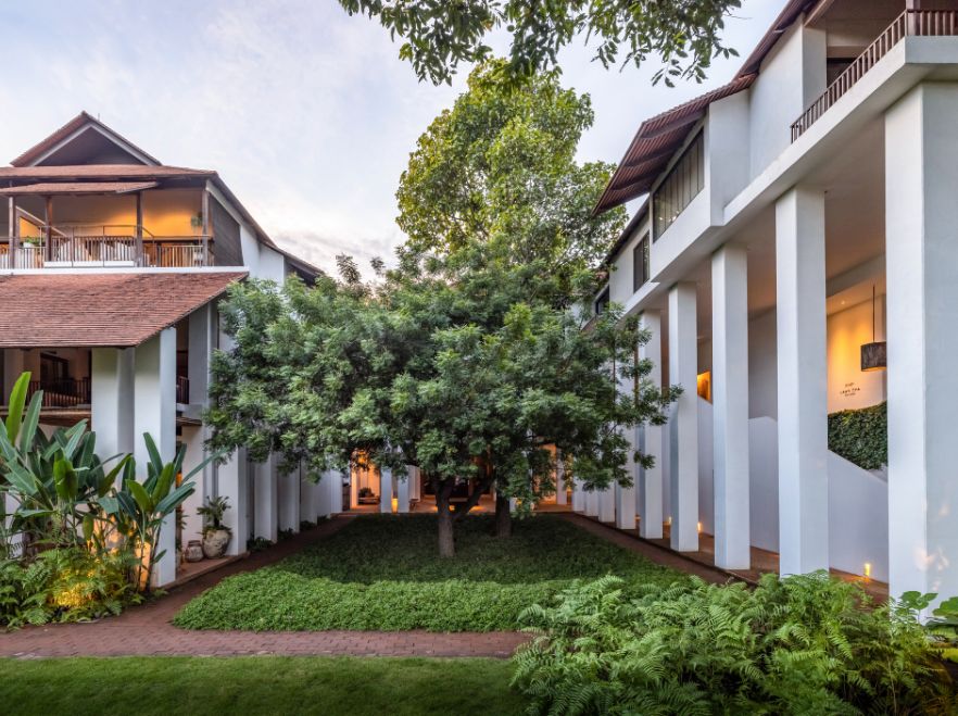 Courtyard, Raya Heritage, Chiang Mai, Thailand