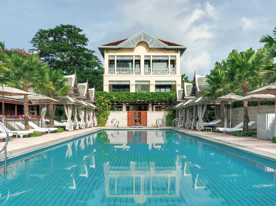 Pool, The Peninsula Bangkok, Bangkok, Thailand