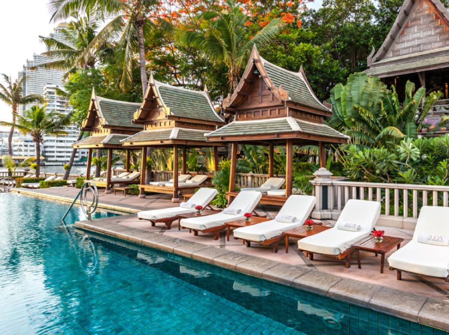 Pool, The Peninsula Bangkok, Bangkok, Thailand