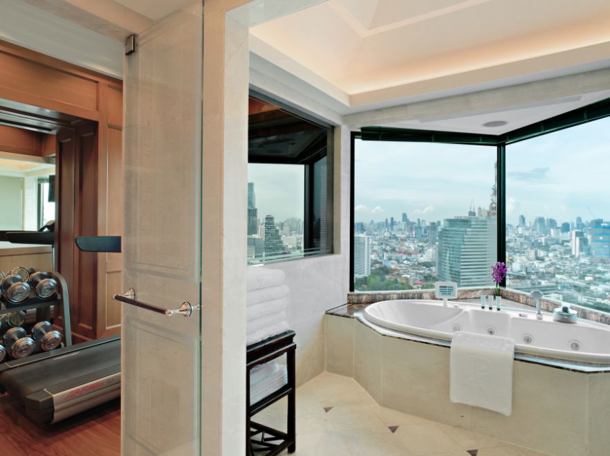 Peninsula Suite Bathroom, The Peninsula Bangkok, Bangkok, Thailand