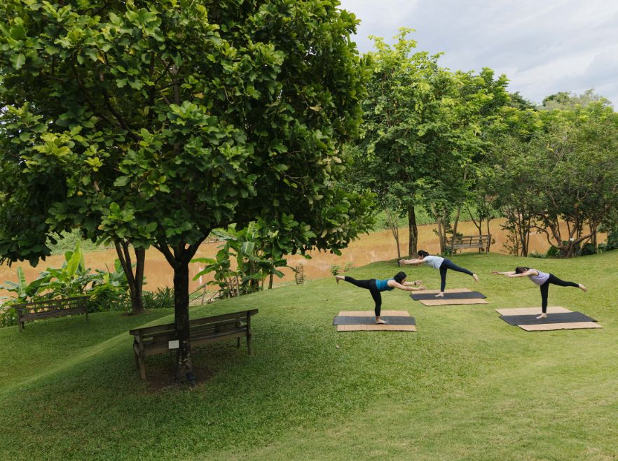 Yoga, Raya Heritage, Chiang Mai, Thailand