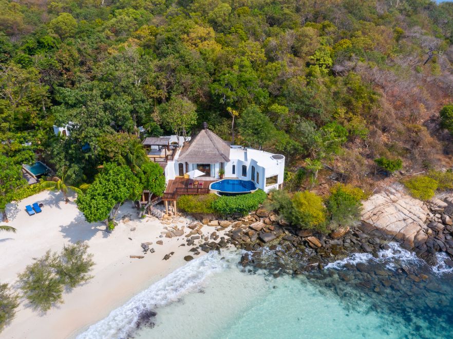 Paradee Suite Aerial, Paradee, Koh Samet, Thailand