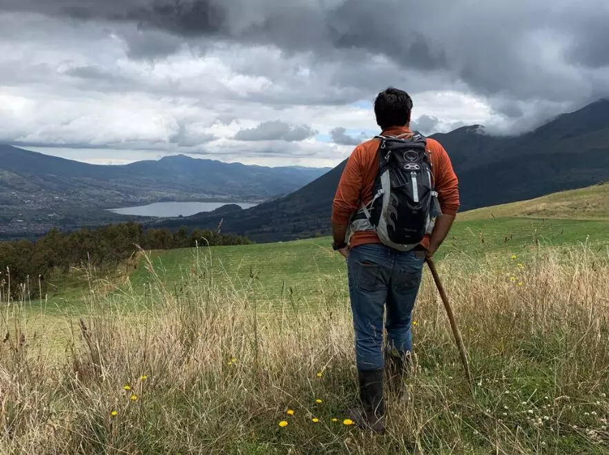 Hiking in the highlands