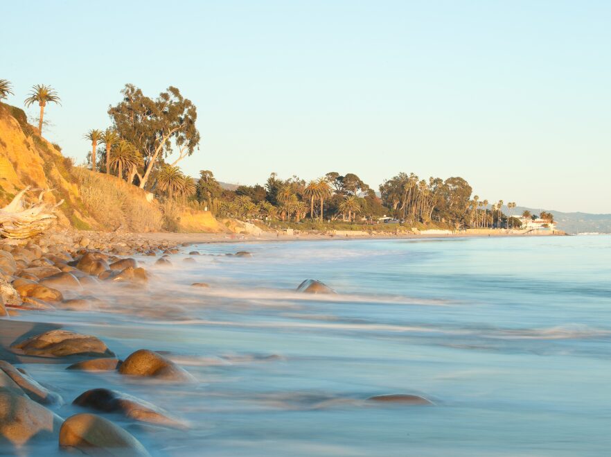 Butterfly Beach, Santa Barbara, California, USA